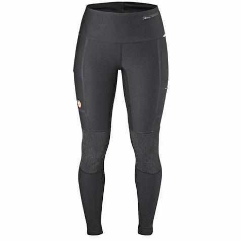 Fjallraven Abisko Trekking Tights Dark Grey Singapore For Women (SG-92882)